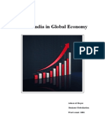 Role of India in Global Economy: Adnan Ul Haque Business Globalization Word Count: 1801