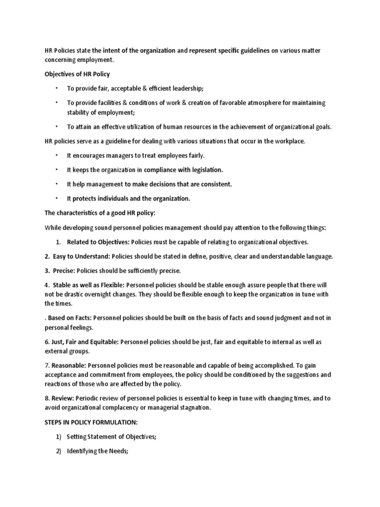 hr-policy-pdf-employment-policy
