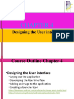 Chapter4 Designing The User Interface