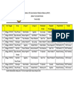 Jadwal Petugas Ibadah Pemuda Remaja