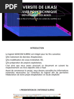 Formation sur Surpac : Guide Pratique | PDF | Technologie et ingénierie