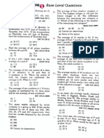 Exercisen Base Level Questions: Thursday