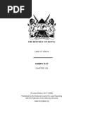 Chiefs' Act: Laws of Kenya