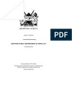 Certified Public Secretariesof Kenya Act 12 of 1988