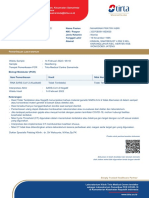 TMC/FRM/LAB-ADM/031 Tgl. Pemeriksaan Nama Pasien No. Registrasi NIK / Paspor No. MR Jenis Kelamin Tanggal Lahir Alamat