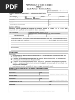 PortCAT 27-2015 - Anexo I - Laudo Pericial Deficiente Físico