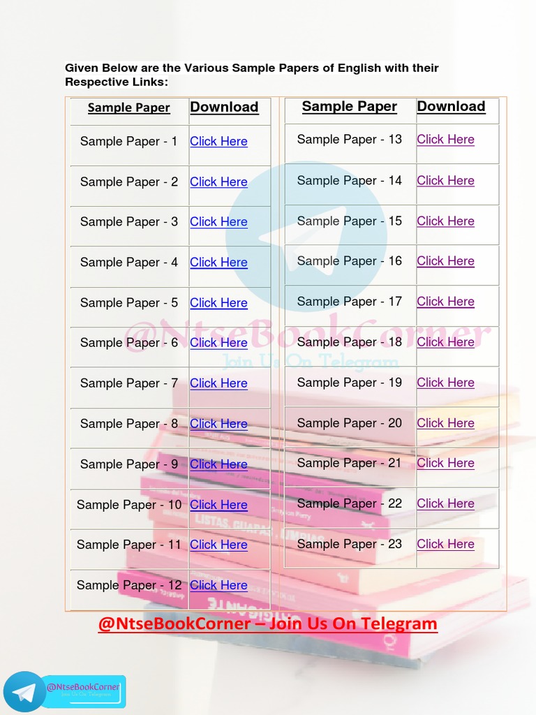 20+ Term 1 English Sample Papers 20212022 NtseBookCorner PDF