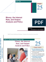 PERT 11 Money, Interest Rate, Output Analysis