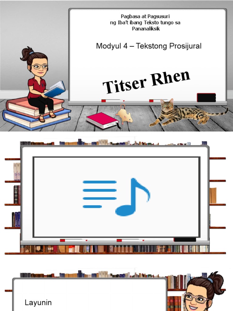 Modyul 4 Tekstong Prosijural | PDF