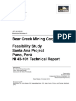 Bear Creek Report