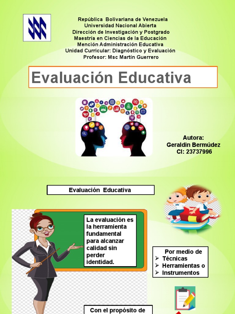 Evaluacion Educativa | PDF | Evaluación | Aprendizaje