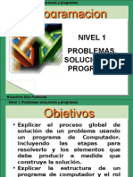 Nivel 1 - Problemas, Soluciones y Programas