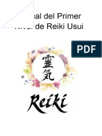 Manual Del Primer Nivel de Reiki Usui1