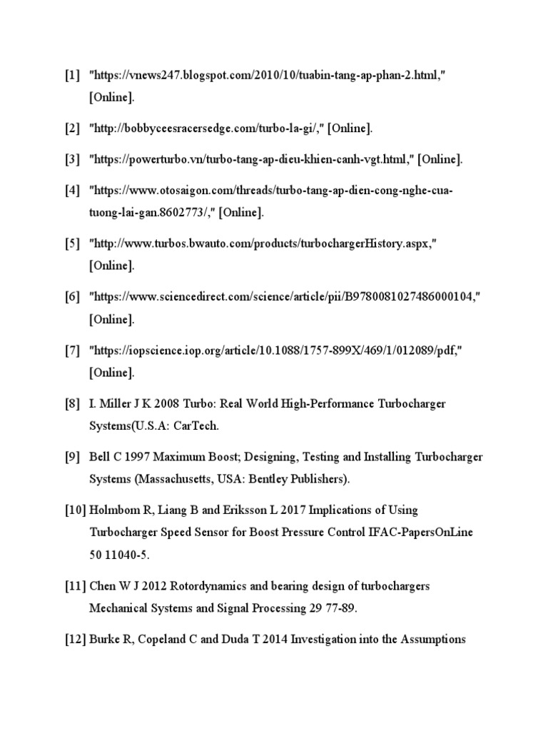Turbocharger Technology and Maintenance Guide | PDF | Computers ...