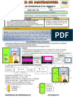 FICHA de Aprendizaje #3 - 1º Y 2º - E.A 1-Semana 5