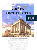 Greek Architectur E: Renard Catabay Bs in Architecture 1A Greek Architecture