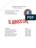 Servicio Civil, Derecho Administrativo