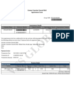 Vfs Global: German Consulate General-Erbil Appointment Letter