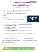 Determinación de Conjuntos