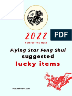 2022 Tiger Year Feng Shui Guide