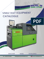 Used Test Equipment Catalogue: Discover Diesel Excellence