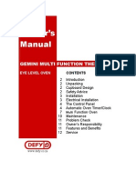 Owner's Manual: Gemini Multi Function Thermofan