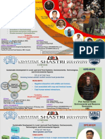 Sustainable Developments in Local Land and Food Systems:: Socioeconomic, Technological, & Environmental Aspects