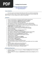 Selenium Automation Engineer: Sandeep Kumar Durvasula