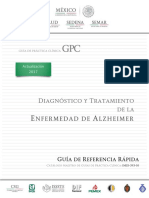 Diagnóstico y Tratamiento de La Enfermedad de Alzheimer