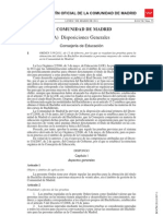 Orden en la que se regulan las pruebas libres para la obtención del título de Bachiller en Madrid