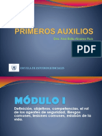 Primeros Auxilios Modulo I