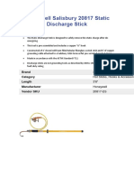 Salisbury 20817 Static Discharge Stick