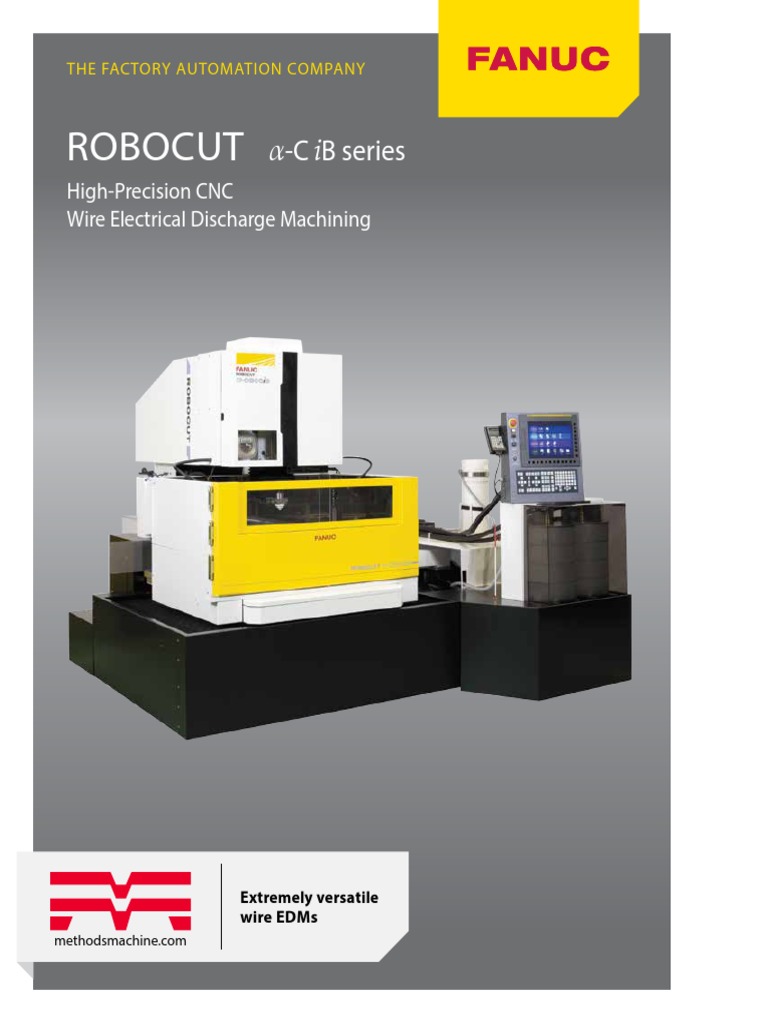 Robocut: α-C iB series | PDF | Machining | Numerical Control