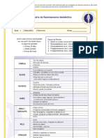 Questionário Rastreamento Metabólico - Passei Direto