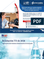 Resolución 773 de 2021 - Aplicación Del Sistema Globalmente Armonizado