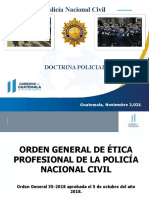 Presentación Orden General 35-2018 Ética Profesional