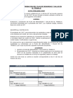 Evaluacion y Aprobacion Del Plan para La Vigilancia Prevencion y Control Del Covid