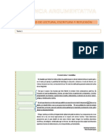 Secuencia Argumentativa Actividad