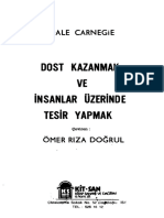 Dost Kazanmak Ve Insanlar Üzerinde Tesir Yapmak, Dale Carnegie