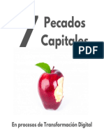 Pecados Capitales: en Procesos de Transformación Digital