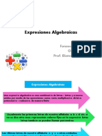 Matematicas Expresiones Algebraicas Presentacion