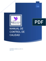 Manual de control de calidad Auditing Group