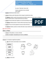 Evaluacion Integradora Primer Grado 2021