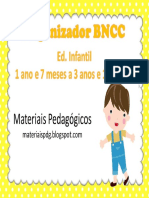 Planejamento Bncc Infantil educação infantil 