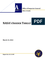 Nasa's Insider Threat Program