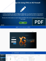 Configure Single Sign-On Using STAS On XG Firewall: Start