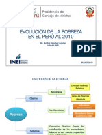 Presentacion Result a Dos POBREZA 2010 (18 Mayo 2011)