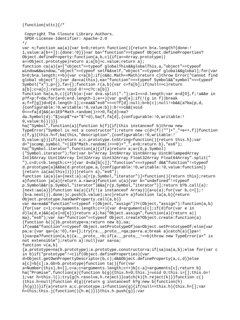 JavaScript Library Code | PDF | Computers | Technology & Engineering