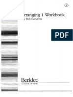 Arranging 1 Workbook by Bob Doezema Berklee PDF PDF PDF