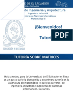 Tutoría 1 MAT315